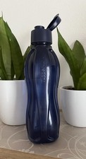 Tupperware Eco Easy Trinkflasche 1 Liter Blau Gebraucht Guter Zustand