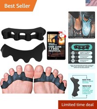 Correct Toes Adjustable Toe Spacers Toe Separators for Foot and Bunion Pain ....