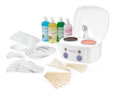 Satin Smooth Professional Dual Wax Warmer Kit - Hair Removal System with Hard