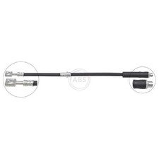 2x Bremsschlauch vorne für Opel Zafira-Zafira A05 | 24428698