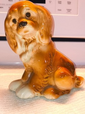 Vintage Royal Copely Cocker Spaniel Planter 7.5 Inches Tall 1940s