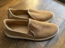 UGG Women  s Suede Slip-on Tan Sneaker