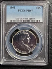 Beautiful 1963 Franklin Half Dollar  PCGS Graded PR 67