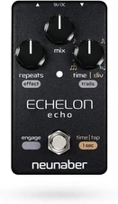 Neunaber Audio Echelon Corded Electric Analog Echo v2 Guitar Pedal, 9V - Black