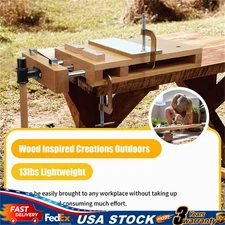 Wood Bench Vise Woodworking Woodworker Bench Vice Quick Release Good New