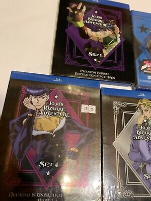 Jojo's Bizarre Adventure Set 5 Diamond is Unbreakable Arc Part 2 Blu-ray  anime 782009247067