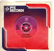 Mitch Rider & The Detrit Wheels:You get your kicks/Breakout:UK Pye:1975