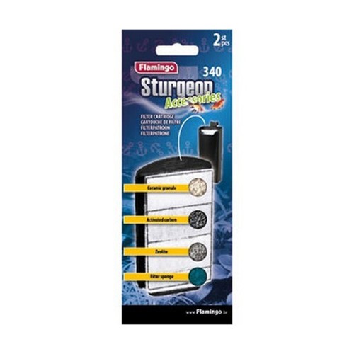 FLAMINGO Cartouche rechange filtre Sturgeon 340 /2 pièces - Bild 1 von 3