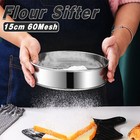 <!--F#f_0-->15CM Stainless Steel Flour Sieve Colander Fine Mesh Oil Strainer Sifter Filter<!--F/-->