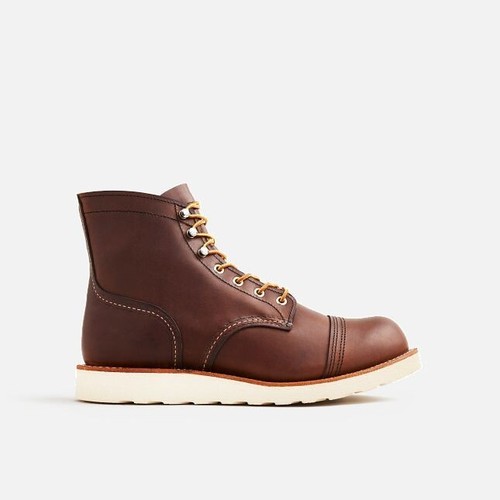 Iron Ranger Traction Tred 8088 Para hombres Cuero Marrón Puntera 6 Pulgadas Botines - Imagen 32 de 42