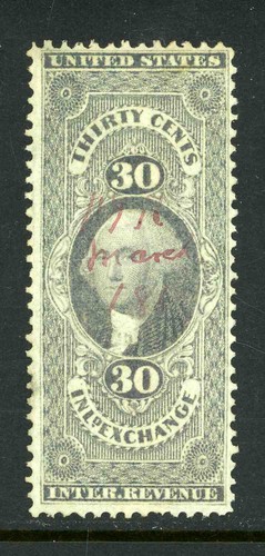 #R52c Revenue 1862-71 Issue 2D16 40 - Picture 1 of 2
