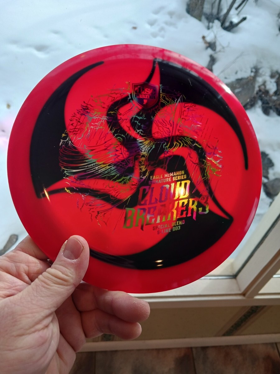 Discmania Huk Lab Cloud Breaker 3 Red w/jilly Bean Foil Huk Lab