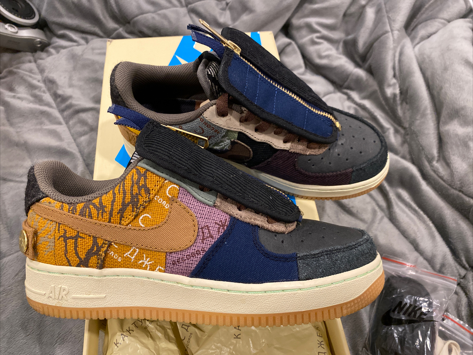 Air Force 1 Low Cactus Jack Travis Scott Size 5 C… - image 9