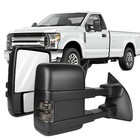 Driver Left Side For 2008-2016 F250-F550 Manual W/Turn Signal Lights Tow Mirror