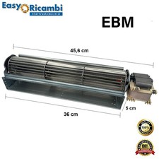 Ventilatore tangenziale EBM PAPST QLN65 3600A2 3038LH stufa a pellet Lungo 456mm