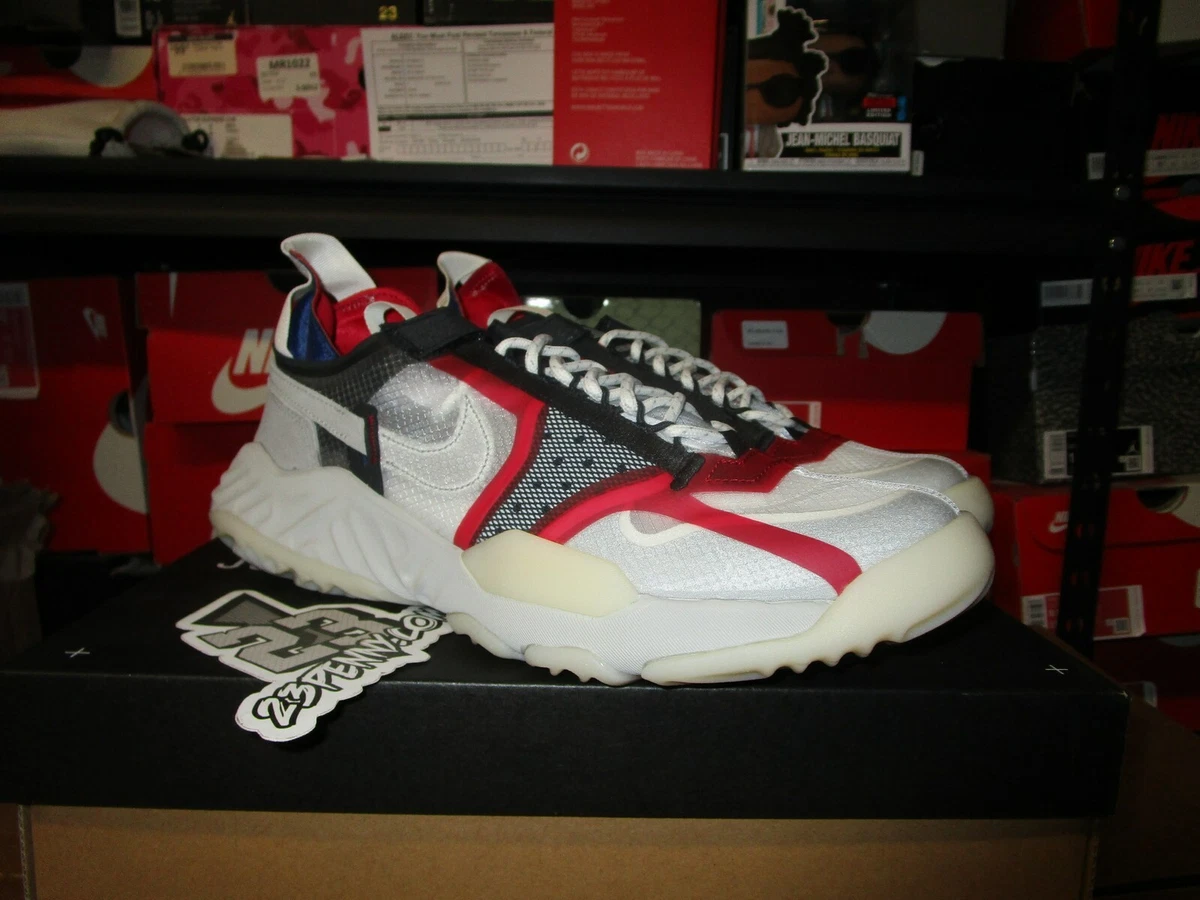 AIR JORDAN DELTA BREATHE CLEAR MEDIUM GREY LIGHT BONE RED BLACK CW0783 901