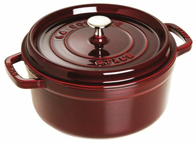 Red Cast Iron Pots & Pans