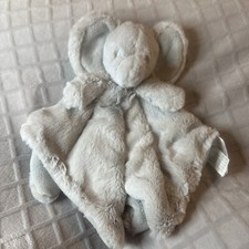 KOALA BABY Gray Elephant Security Blanket Lovey Rattle Plush 15  Soft Toys R Us