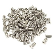 Honbay 100PCS M5x10 Computer Case Fan Screws Computer Cooling Fan Nickel Plated