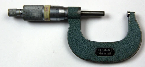 MITUTOYO 1" - 2" MICROMETER #103-262  (B-3-11-1-19)