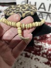 Necklace And pierced Earrings Coordinating Set Cream Color Bead — photo 4