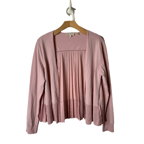 Ted Baker Jacsum Pink Viscose Pleated 