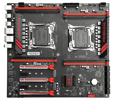 X99 Dual CPU Motherboard Intel LGA 2011-V3 Computer Server Mainboard, E-ATX,DDR4