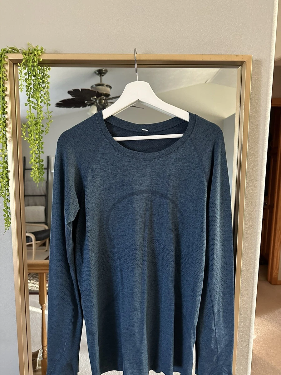 Lululemon Swiftly Tech Long Sleeve Shirt 2.0 True Navy / Iron Blue