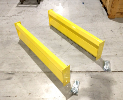 Bluff TGR4 Tuff Guard Warehouse Crash Guard 4' Safety Rail & Fasteners LOT OF 2