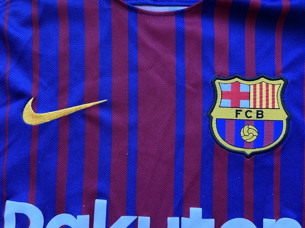 Nike FC Barcelona 2018 レプリカシャツ BARCELONA 2017 2018 HOME SHIRT JERSEY NIKE 847255-457 sz M