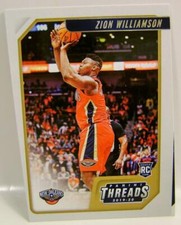 ZION WILLIAMSON RC ERROR THREADS CHRONICLES PANINI BASKETBALL 2019-20 2020