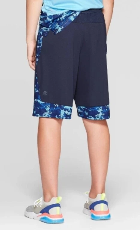 C9 Champion Boys 8" Inseam Digital Camo Training Athletic Shorts - Image 2 of 2