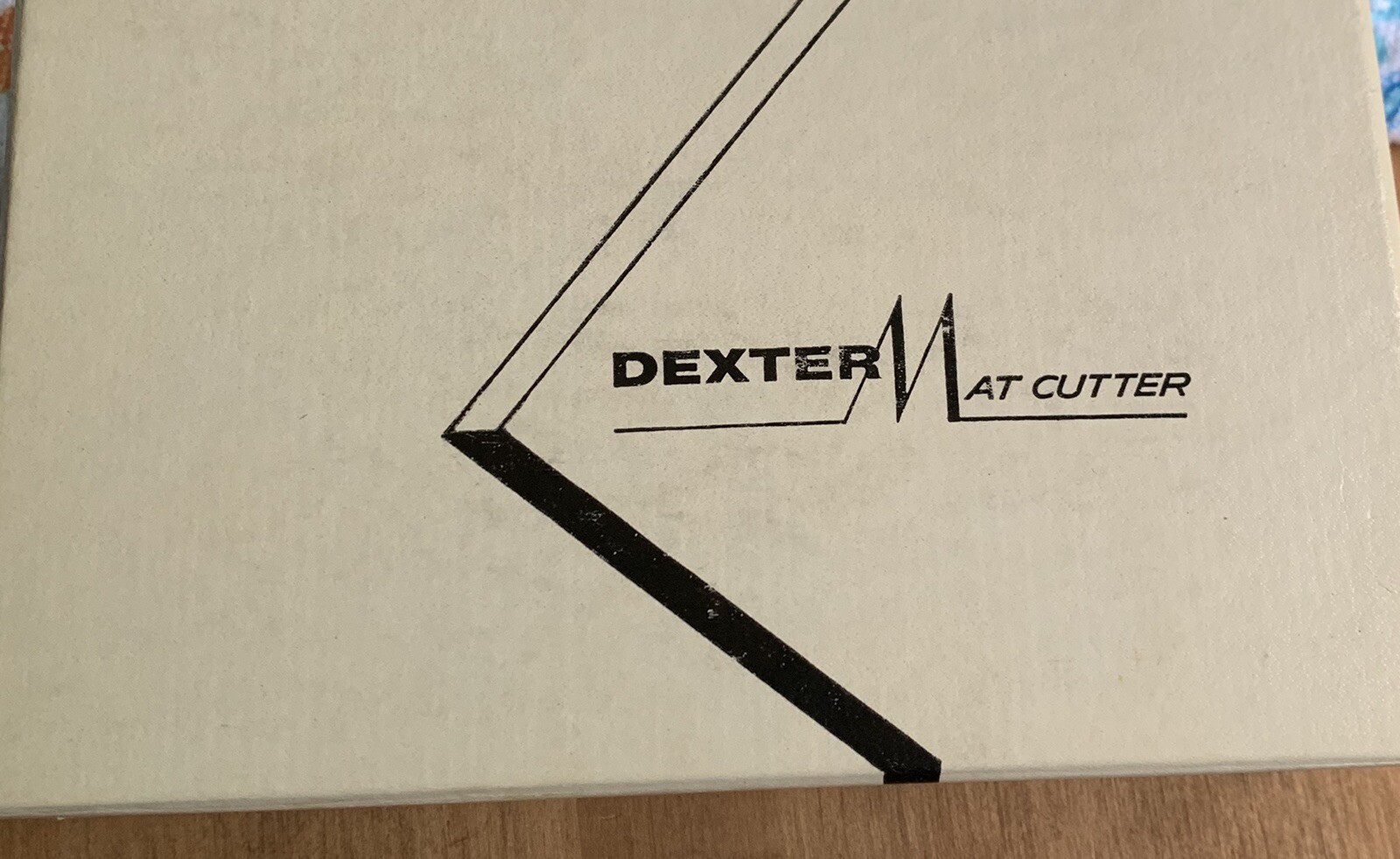 Vintage Dexter Professional Mat Cutter With Box, Booklet And Blades eBay