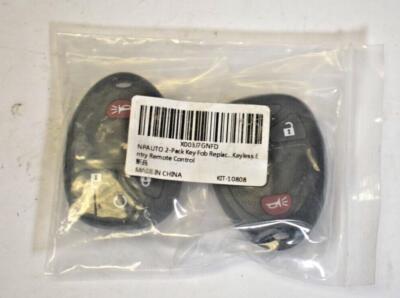 NPAUTO 2 Pk Key Fob Replacement Keyless Entry For Chevy GMC Saturn Select Model