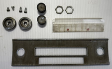 Fomoco Am Car Radio 75bf- 146717 Vintage Ford Faceplate Knobs- Oem Original