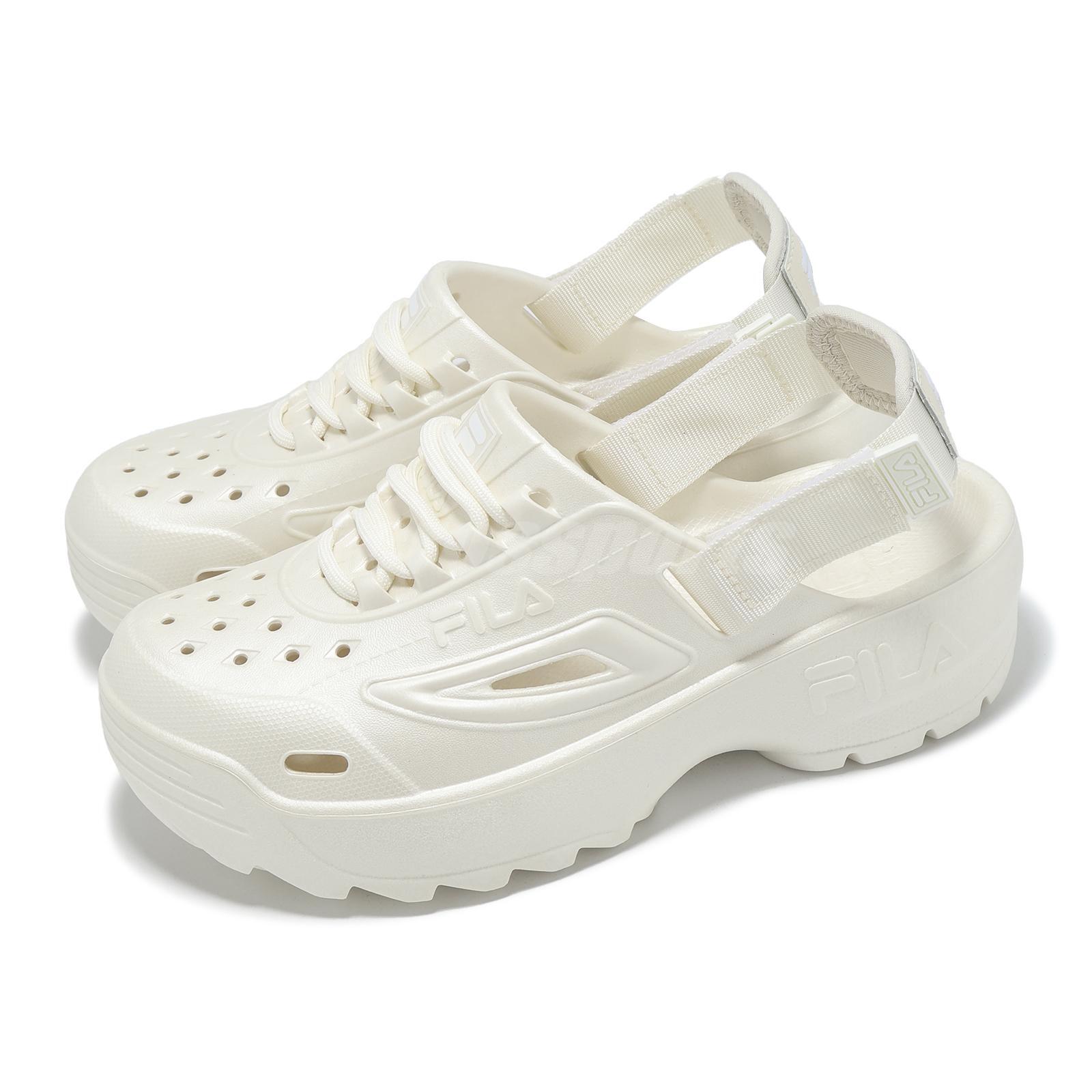 Sandalo Fila Subversion bianco uomo unisex slip on casual stile di vita cinturino