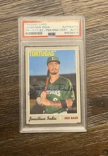 Jonathan India Reds Signed 2019 Topps #204 RC Rookie AUTO Autographed PSA/DNA