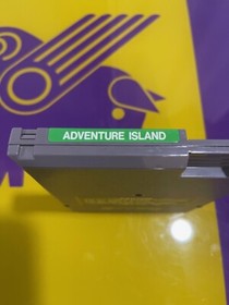 CLEAN COPY! Adventure Island NES + MANUAL + free Retro Protect case!