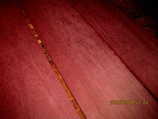 KILN DRIED EXOTIC PURPLEHEART ONE-PIECE PANEL 24" X 14" X 3/4" LUMBER WOOD