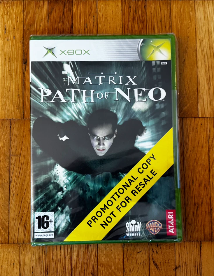 The Matrix: Path of Neo (Microsoft Xbox, 2005) PAL *Promo Only* **SEALED** - Image 3 of 3