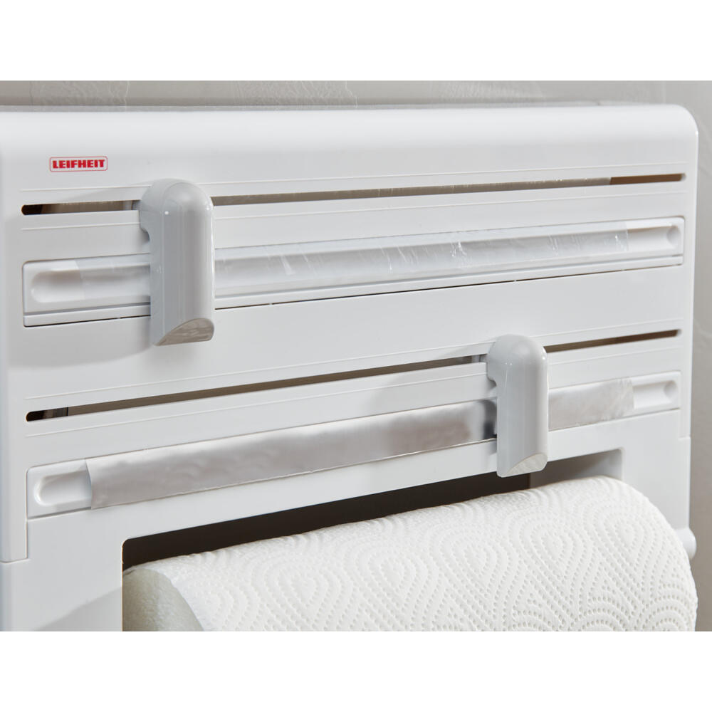 Leifheit WallMounted Kitchen Roll Holder Parat ComfortLine, Paper