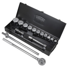 Image of Socket Set 3/4"Sq Drive Metric 12-Point, 15pc Sealey AK2585 B