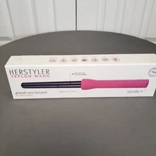 "Herstyler" Teflon Curling Wand - Dual Voltage - 18/25mm Barrel - New