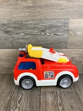 Little People Fire Truck Lights Sounds Plastic Toy