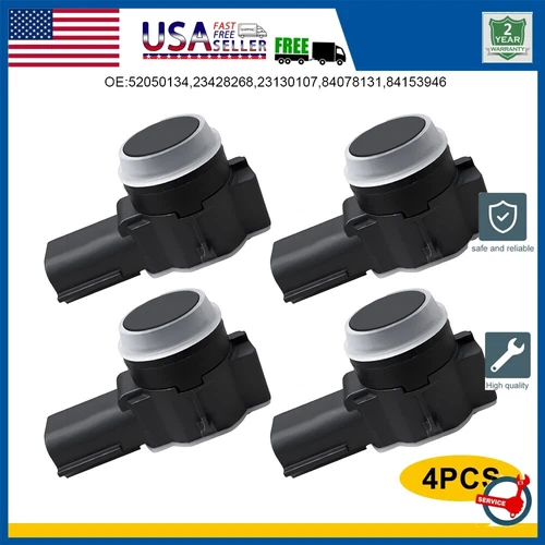 4pcs 23428268 Quality Parking Assist Sensor for Chevy Silverado Cadillac GMC USA