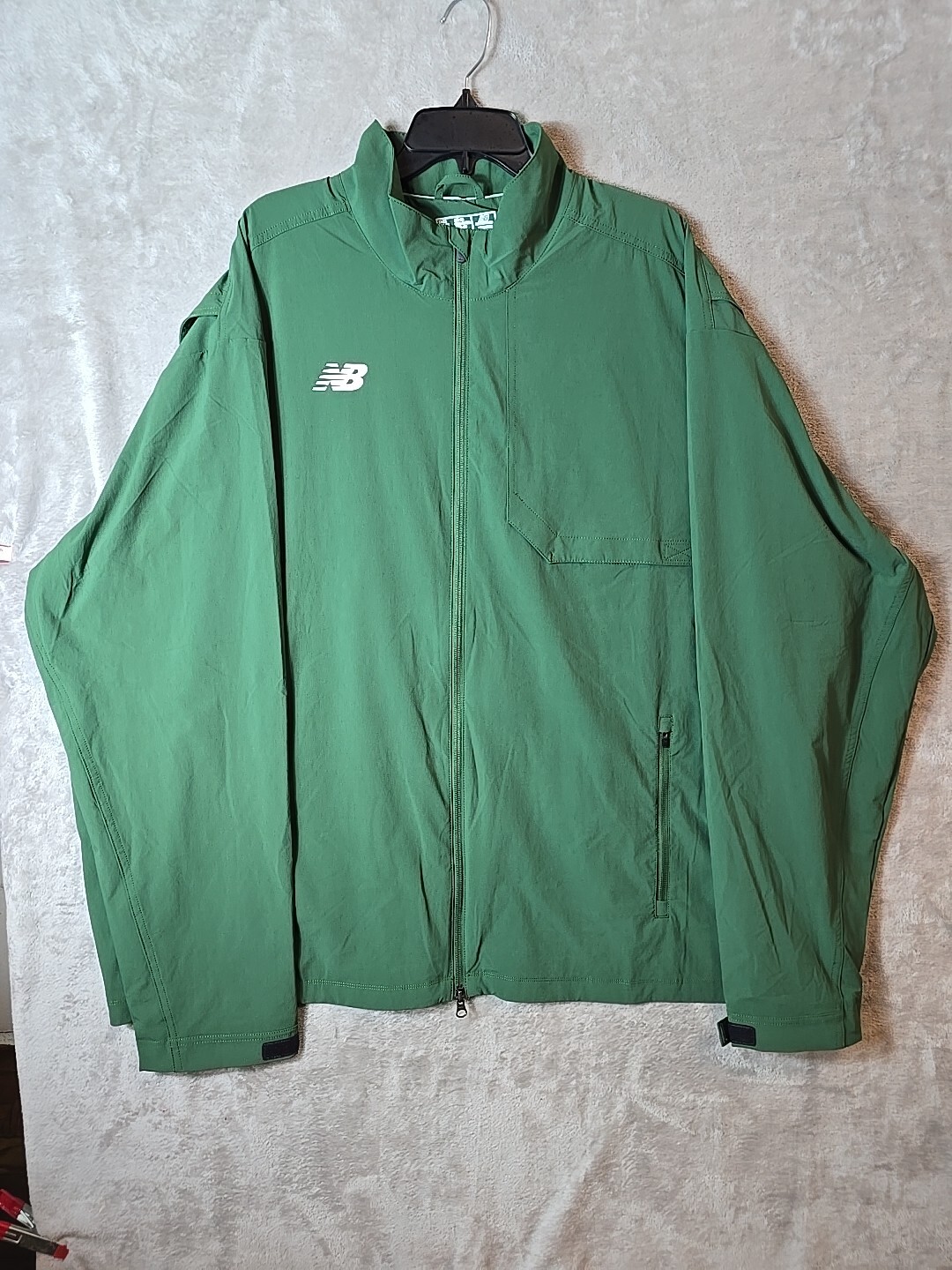 New Balance WINDBREAKER/JACKET/NEW/5XL GREEN NWOT