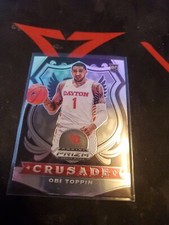 2020-21 Panini Prizm Draft Picks - Crusade #87 Obi Toppin (RC)