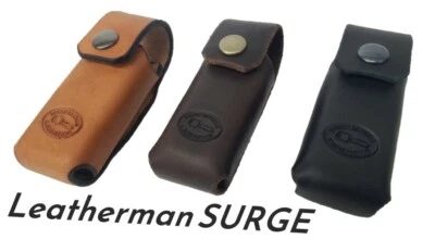 HIDDIN LEATHER Leather Sheath for Leatherman SURGE Full Grain USA Handcrafted