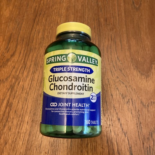Spring Valley Triple Strength Glucosamine Chondroitin Tablets 160 Ct