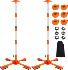 Boat Cover Support Poles Heavy Duty 2 Pack,21  to 58  Aluminum Pontoon Telescopi